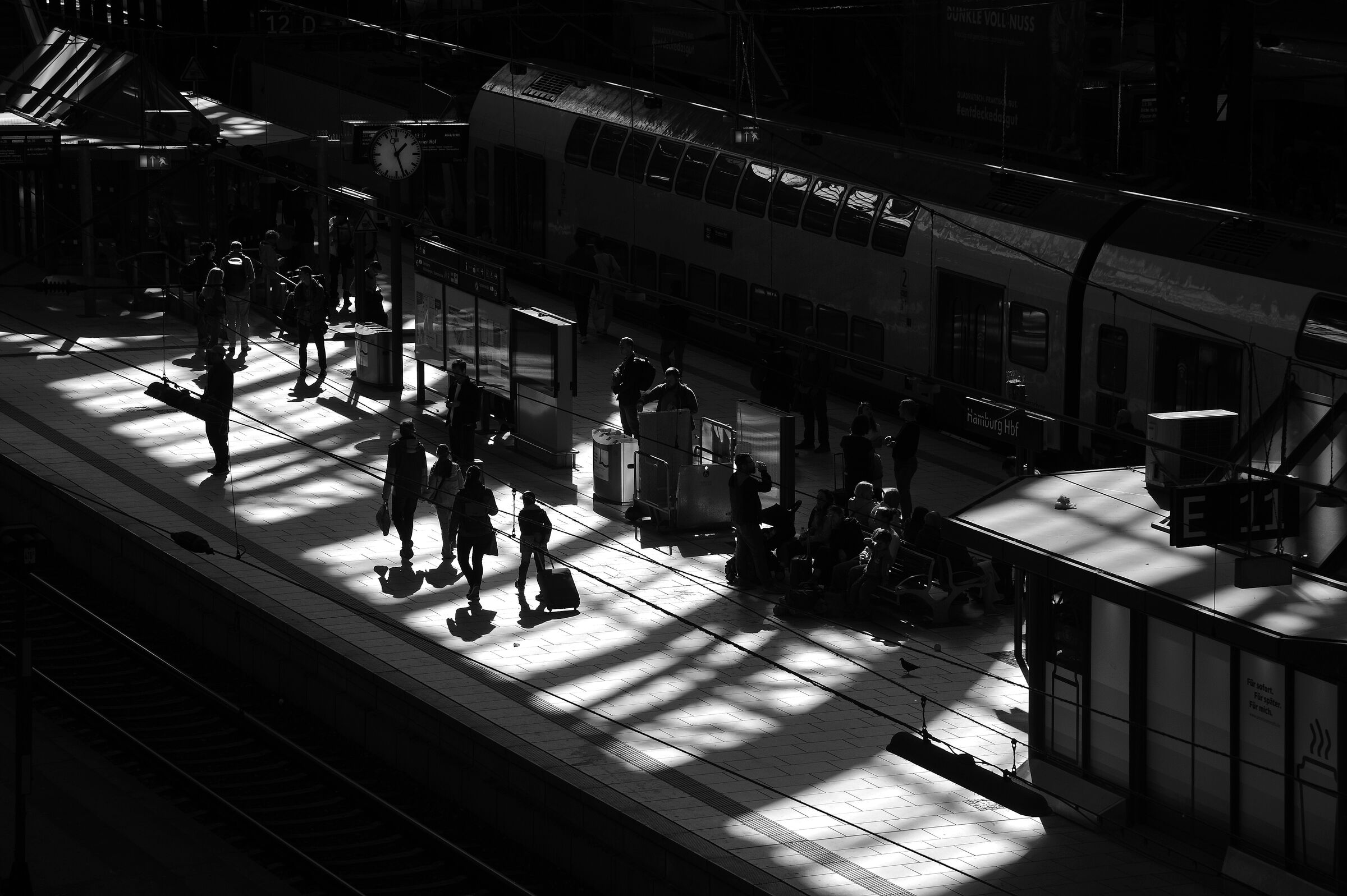 Neue Bilder 2025 aus Hamburg : Der Hauptbahnhof