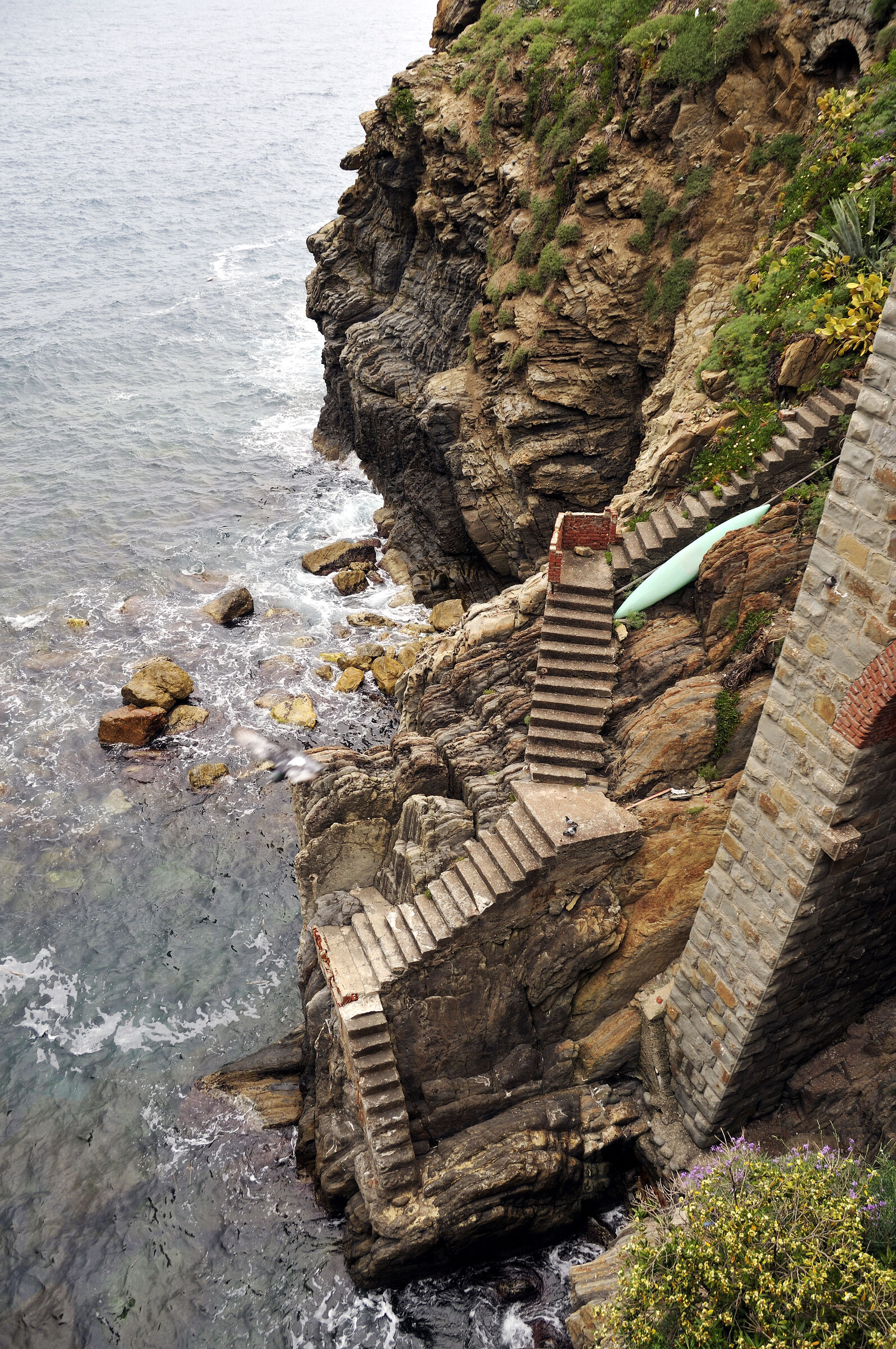 cinque terre -  riomaggiore - die treppe