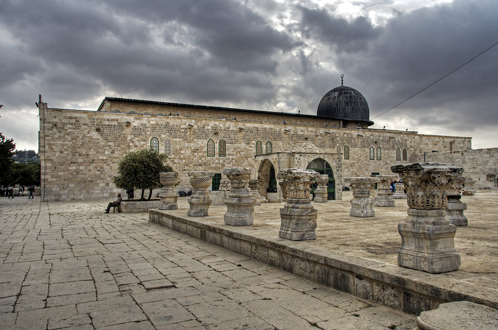 israel – jerusalem - der tempelberg - die al-aqsa moschee