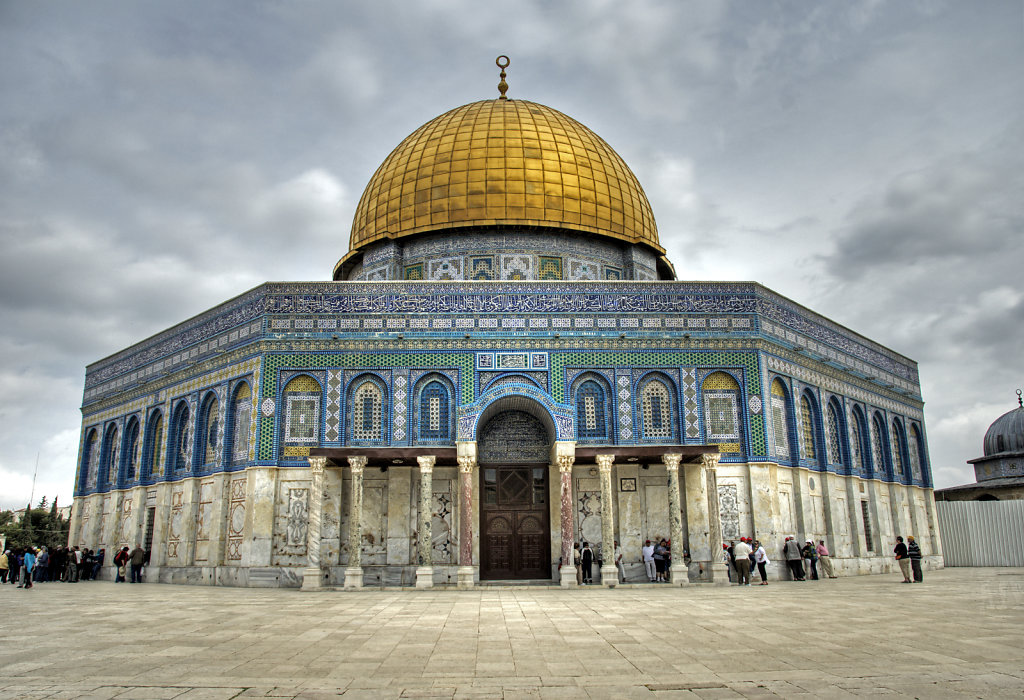 israel – jerusalem - der tempelberg - der felsendom