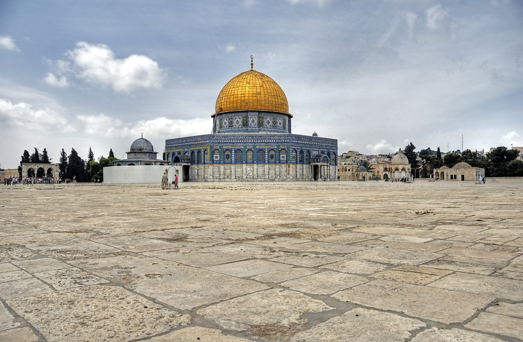 israel – jerusalem - der tempelberg -  der felsendom teil 2