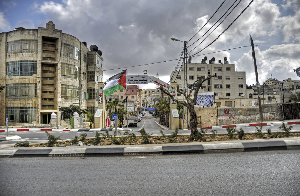 palästina- ramallah - al-amari camp