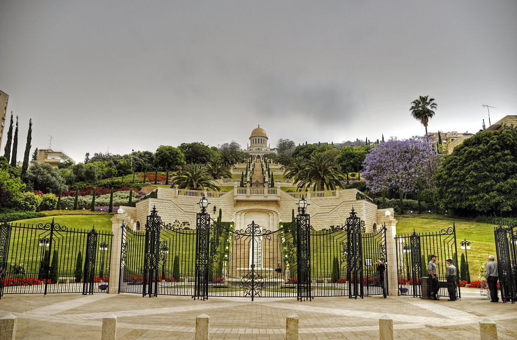 israel – haifa - die gärten der bahai teil 2