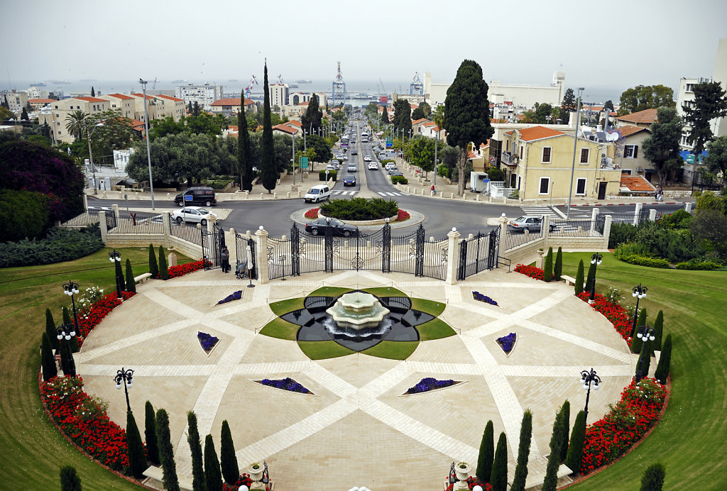 israel – haifa - die gärten der bahai teil 3
