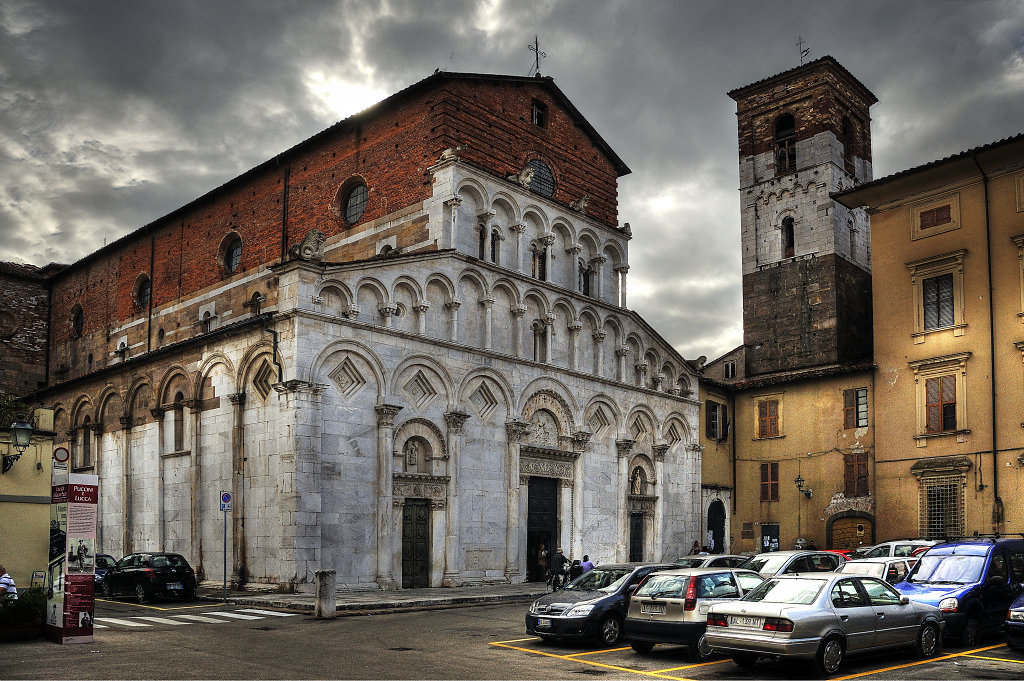 italien- lucca - chiesa santa maria bianca