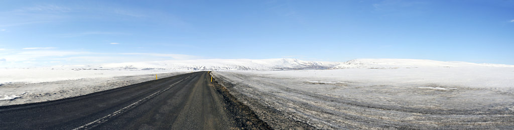 island – auf dem weg nach akureyri  (02) - teilpanorama