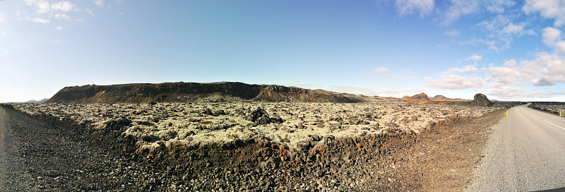 island – halbinsel reykjanes (15) – teilpanorama nummer vier
