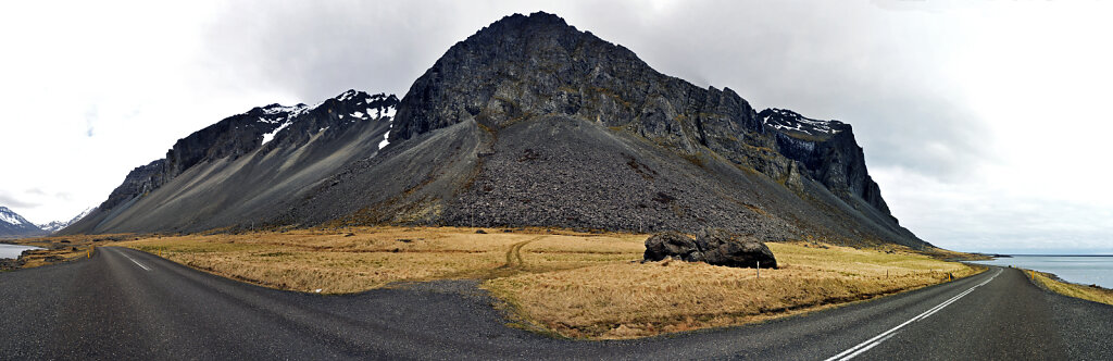 island – hinter höfn (07) teilpanorama