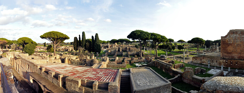 rom 2023 – ostia (22) – teilpanorama