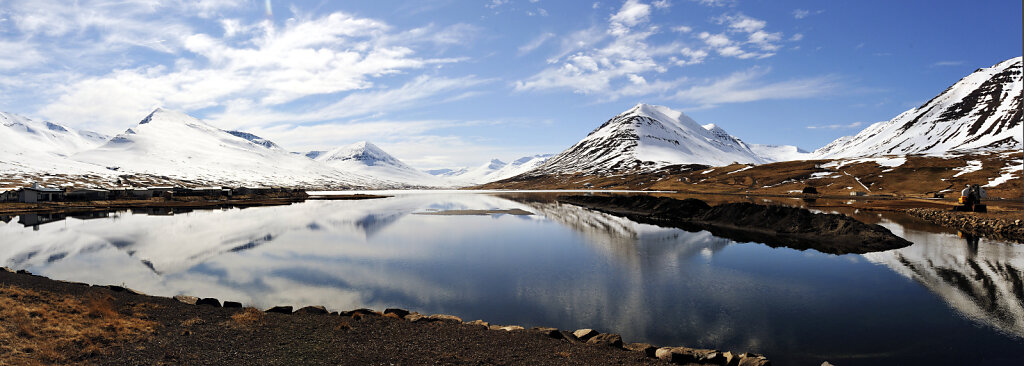island – ólafsfjörður (05) -  teilpanorama  nummer zwei